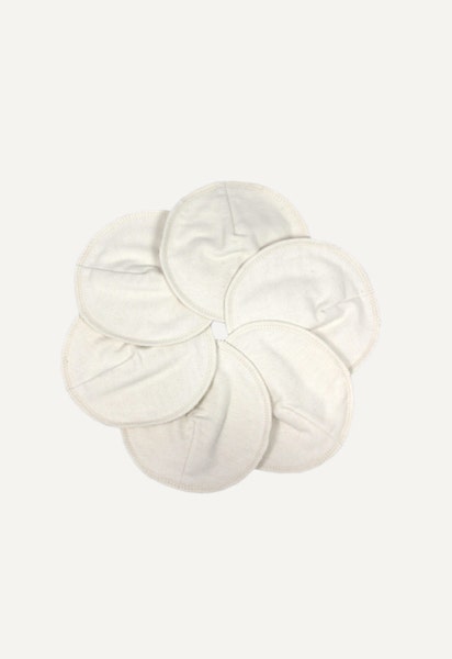 Nursing pads in organic cotton - Offwhite