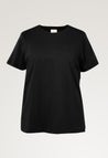 Maternity t-shirt with nursing access - Black - PRE-ORDER – Ships at the beginning of February