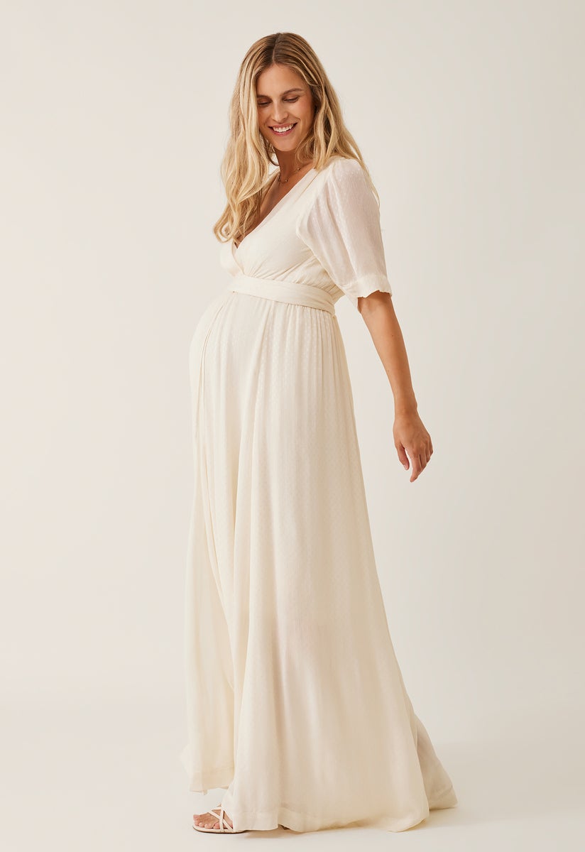 Maternity wedding dress - Ivory