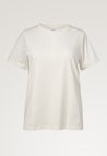 Maternity t-shirt with nursing access - Tofu