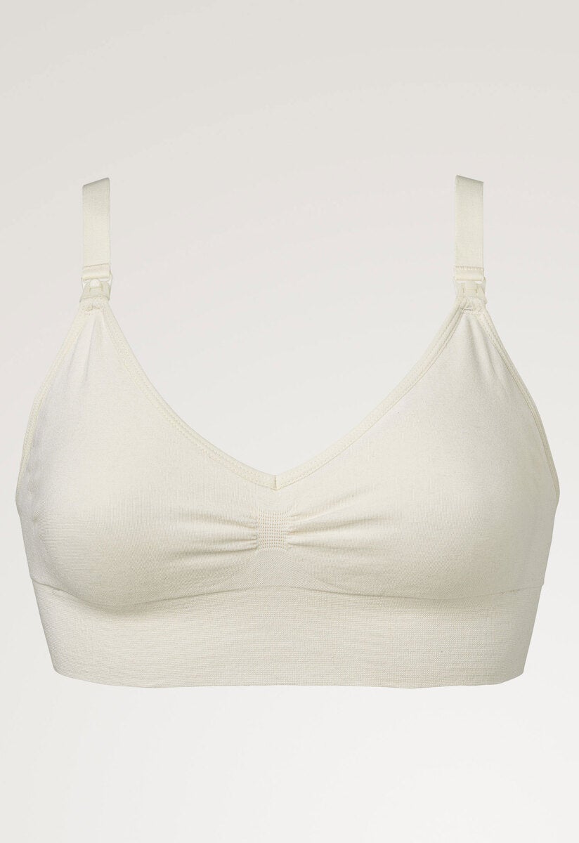 Organic cotton nursing bra - Undyed