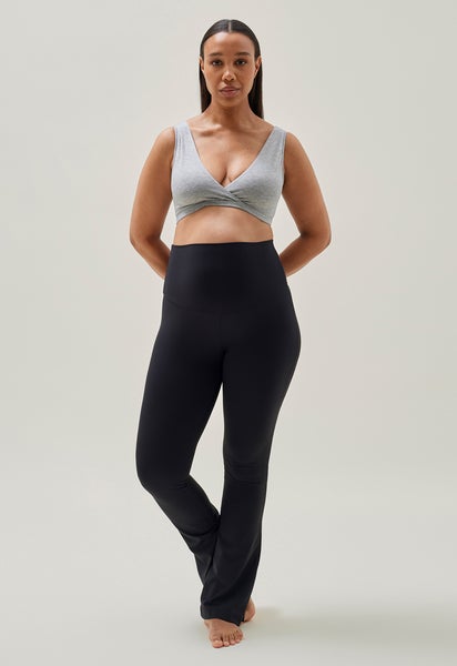 Maternity yoga pants - Black - S