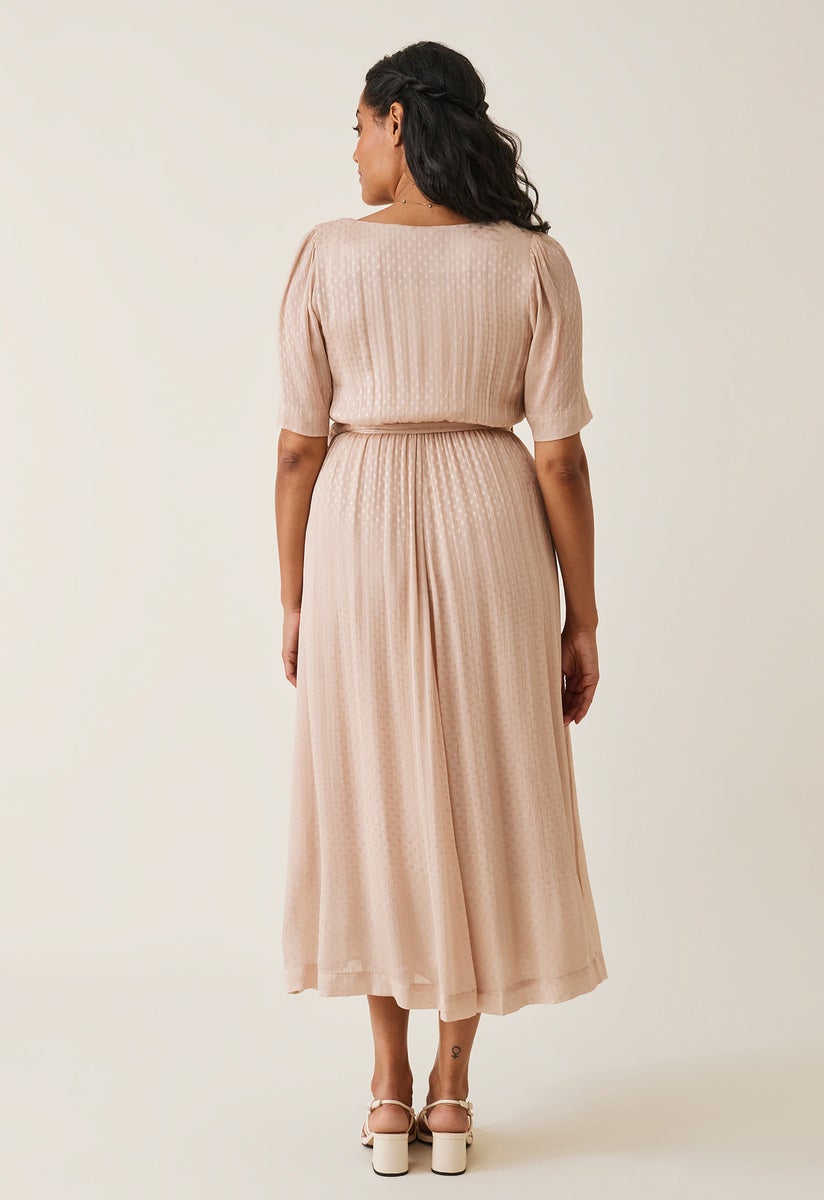 Maternity Occasion dress - Pink Champagne