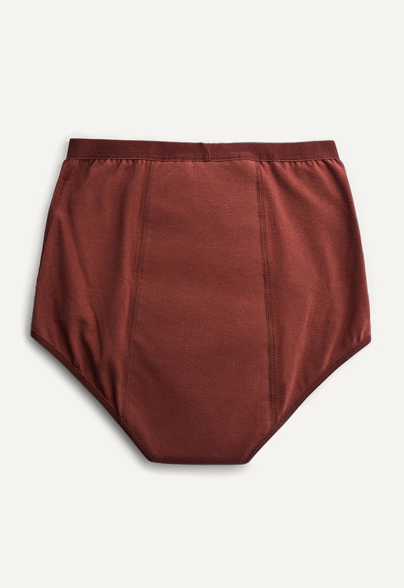 Period Underwear - High waist - Heavy flow - Dark Red