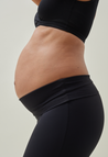 Maternity yoga leggings - Black