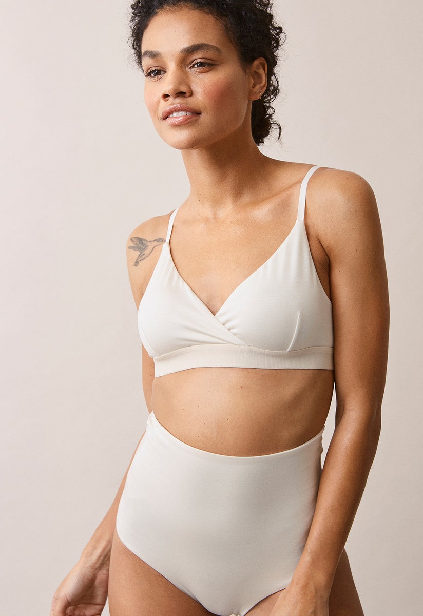 High waist postpartum panties - Tofu