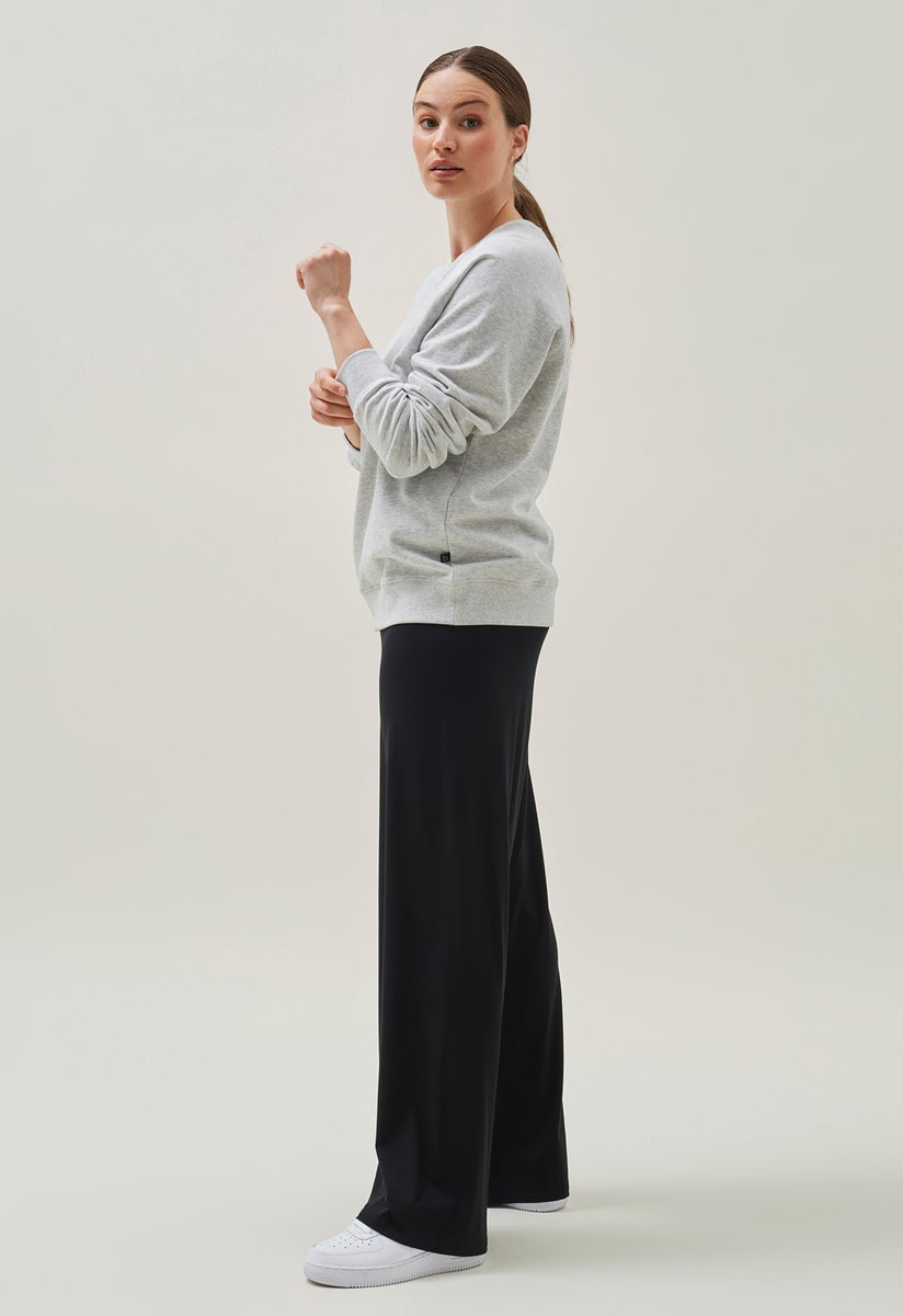 Thermal nursing sweatshirt - Grey melange