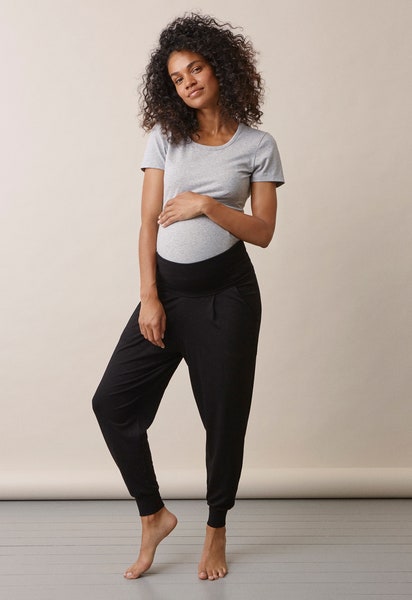 Soft maternity pants - Black