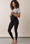 Maternity leggings Lyocell - Black