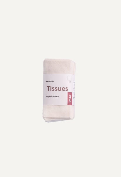 Washable tissues