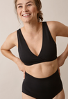 Soft nursing bra - Black