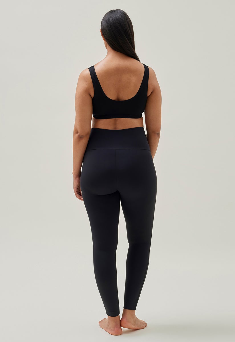 Maternity yoga leggings - Black