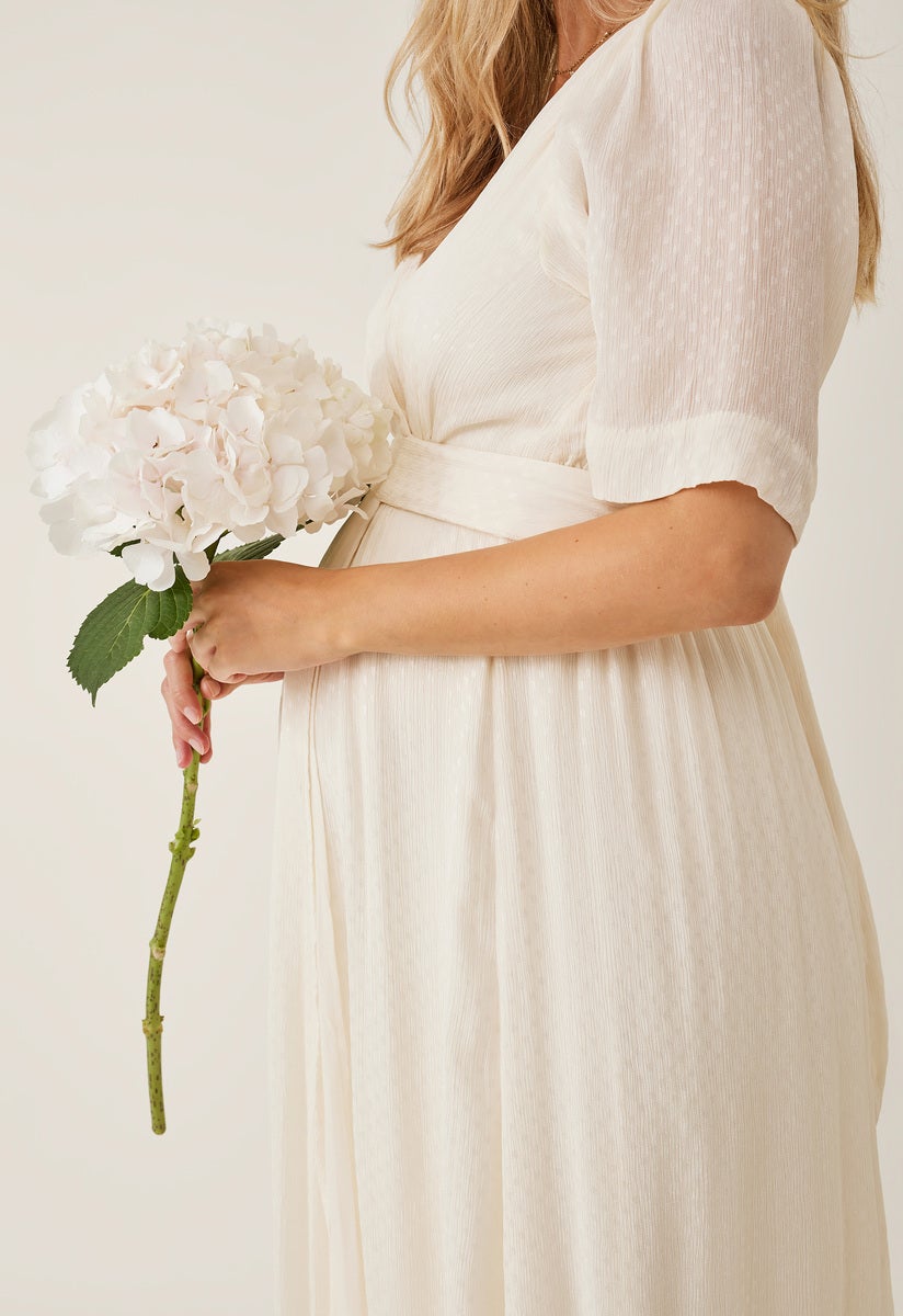 Maternity wedding dress - Ivory