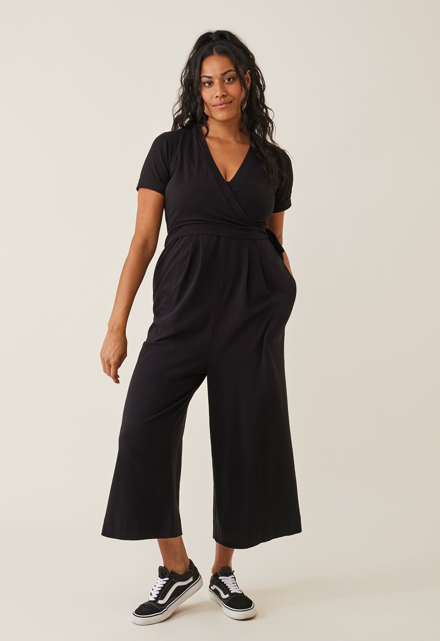 Plus size maternity jumpsuit best sale