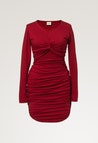 Bodycon maternity dress - Red