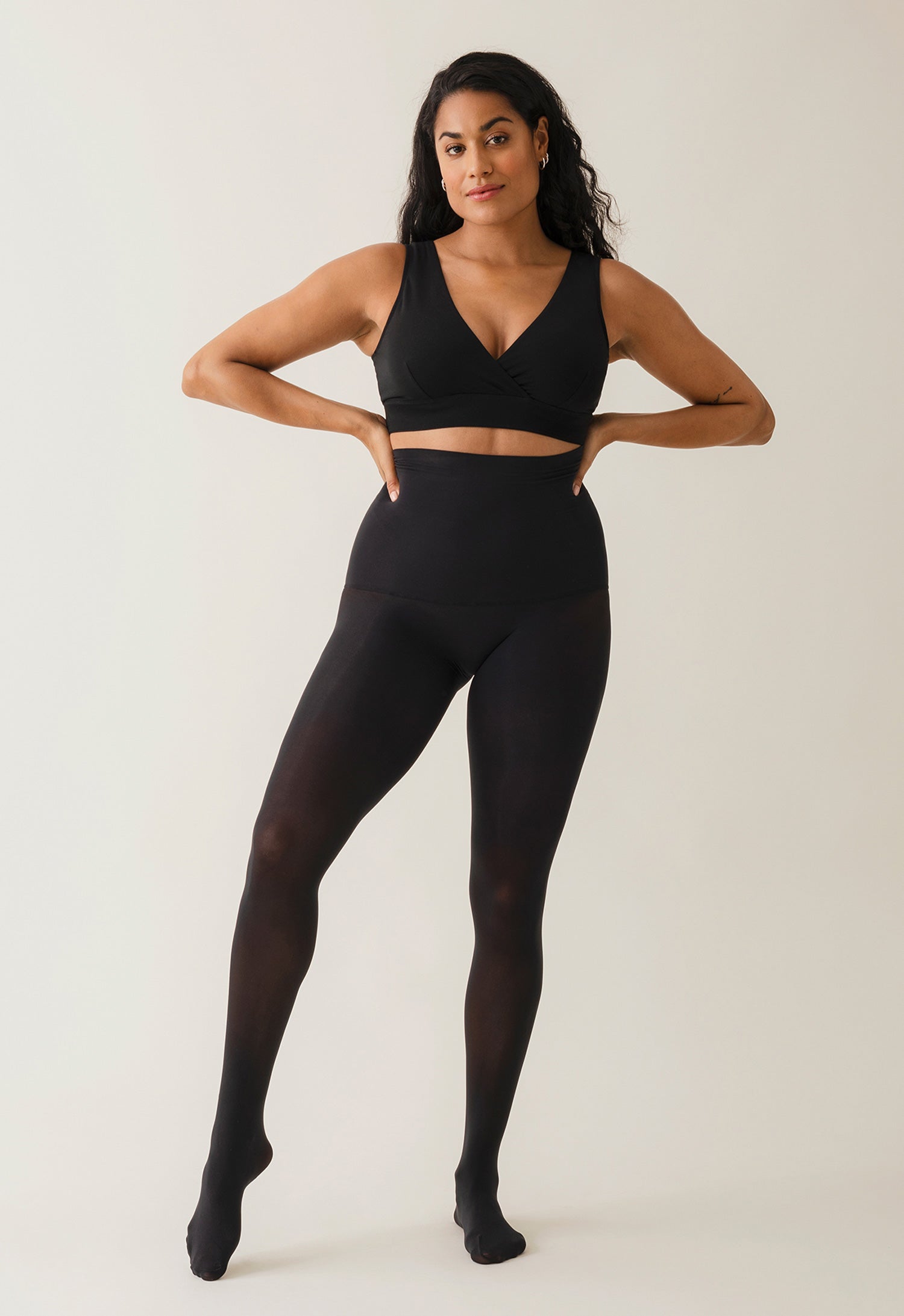 Postpartum tights - Black | Boob Design