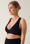 Essential maternity and nursing bra - Black - PRE-ORDER - Delivery at the end of March