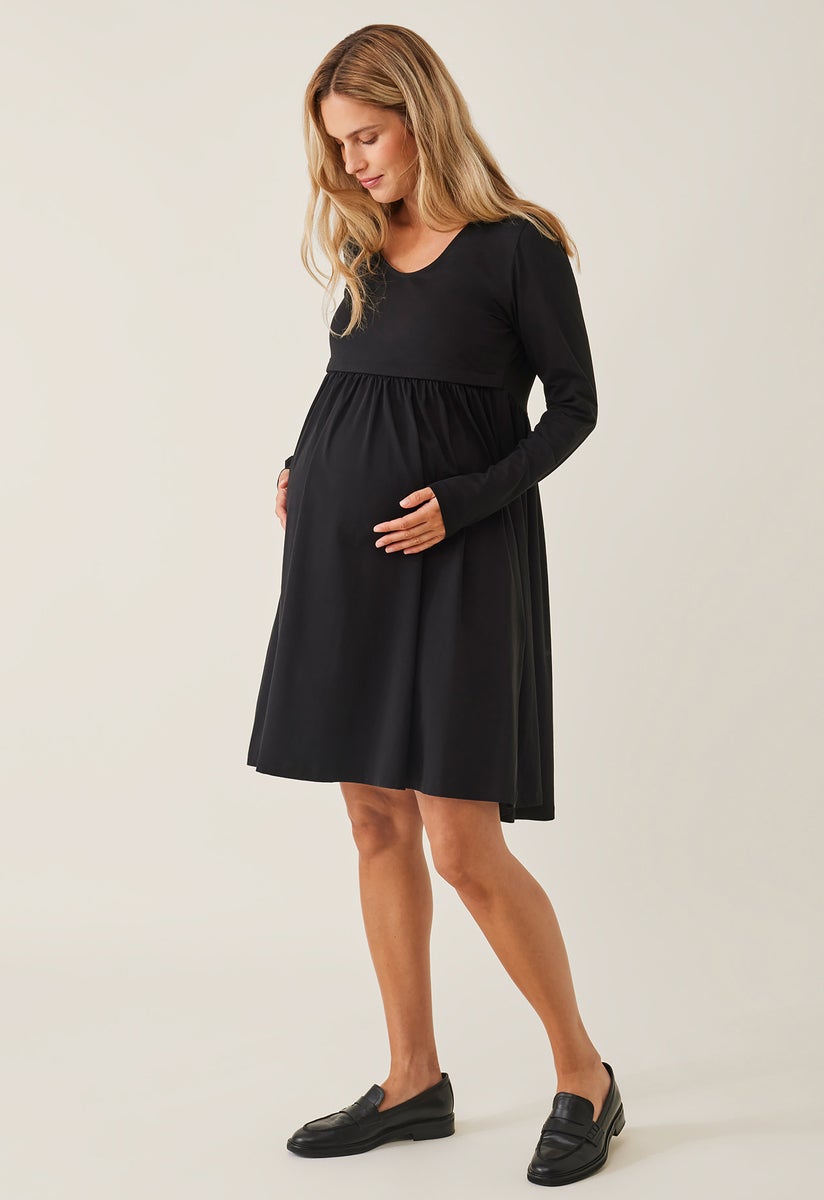 Maternity babydoll dress - Black