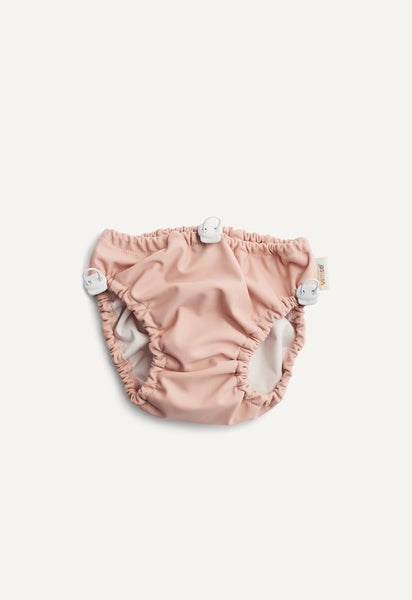 Swim Diaper with drawstring - Powder Pink