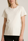 Maternity t-shirt with nursing access - Tofu
