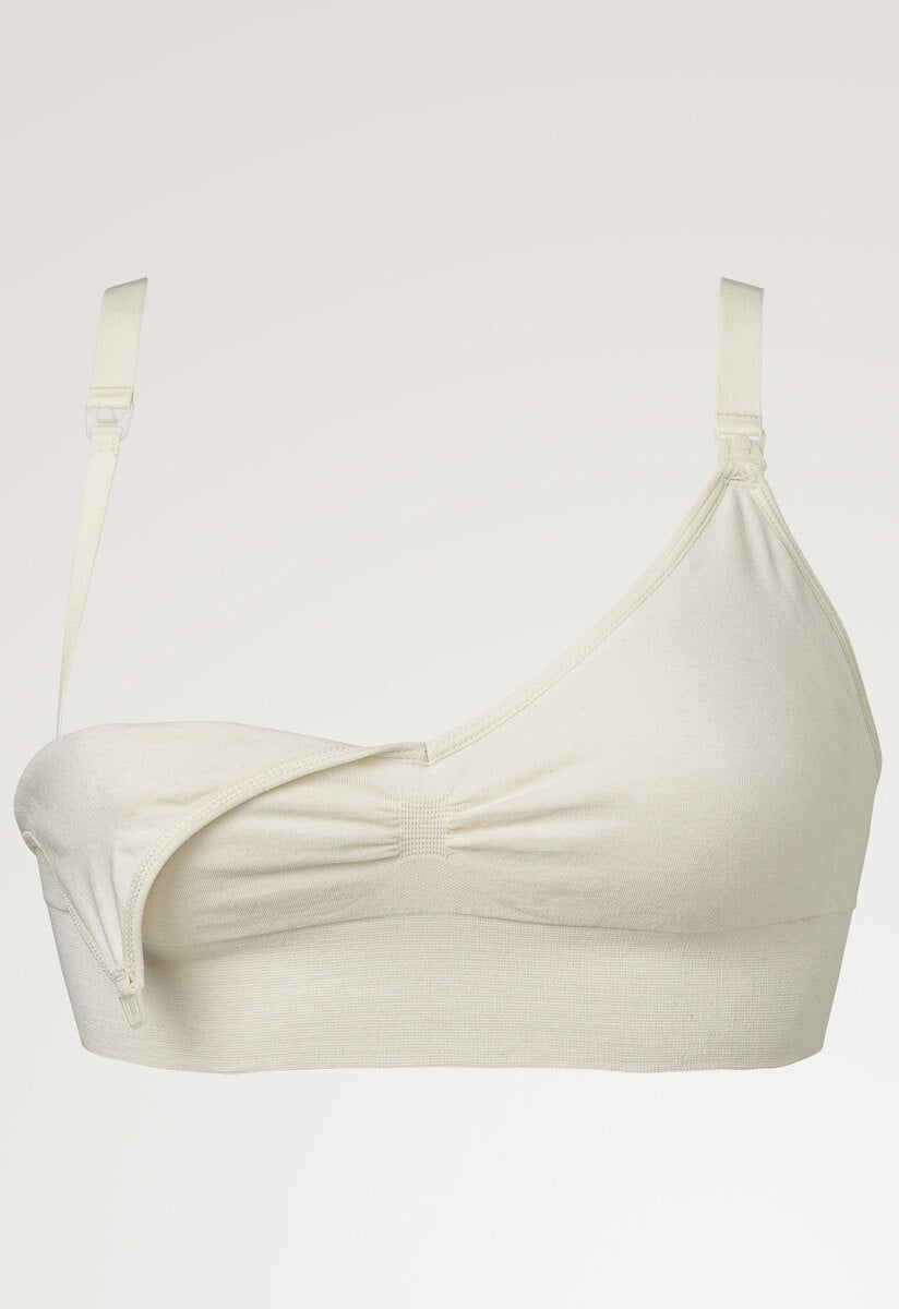 Organic cotton nursing bra - Undyed