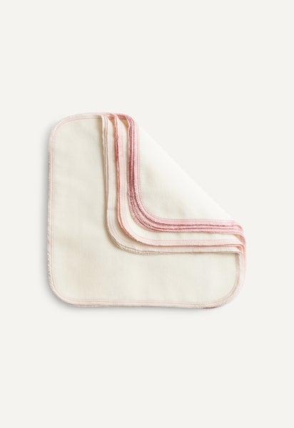 Reusable Cloth Wipes - Pink