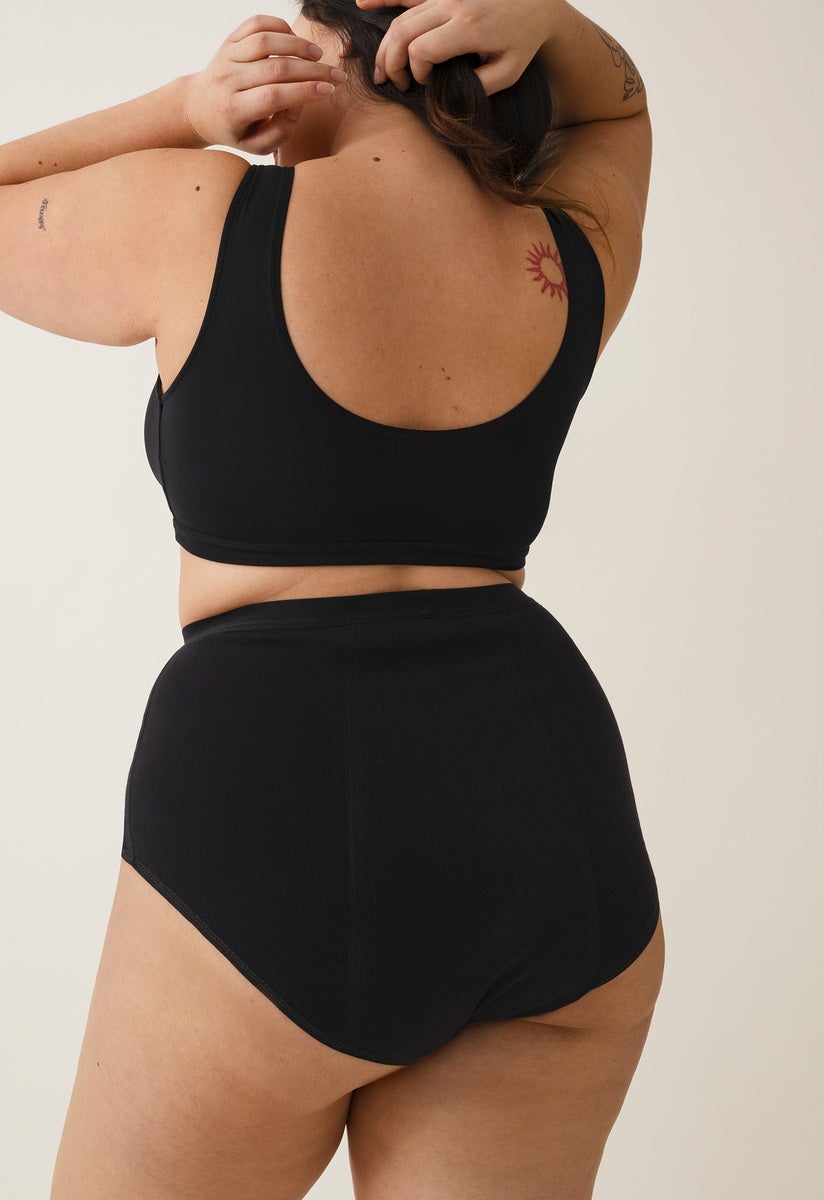 Period Underwear - High waist - Heavy flow - Black