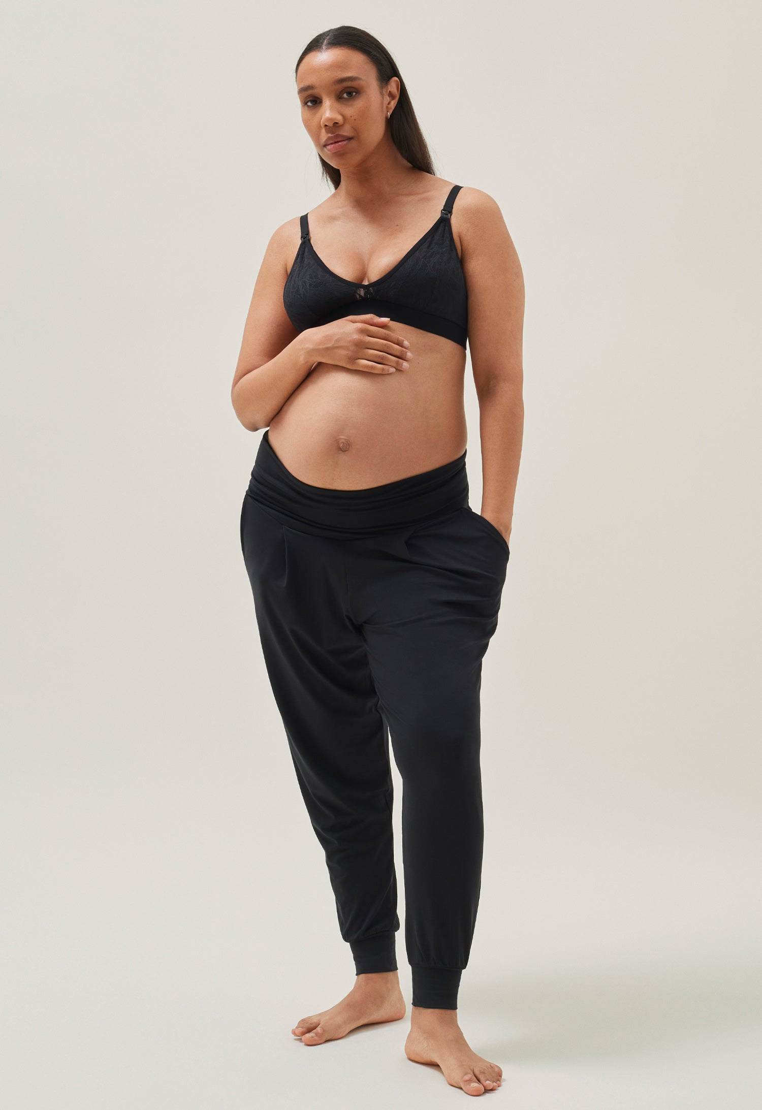 Soft maternity pants - Black | Boob Design