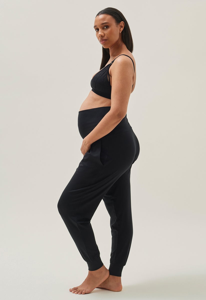Soft maternity pants - Black