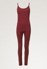 Maternity bodysuit - Dark red