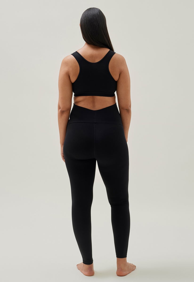 Essential maternity leggings - Black