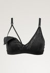 Lace nursing bra - Black