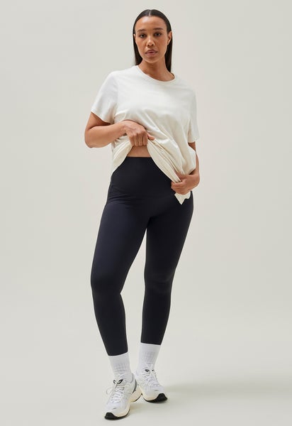 Maternity yoga leggings - Black - S